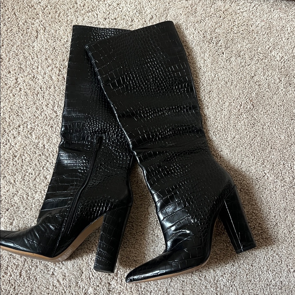 Aldo Croc Boots